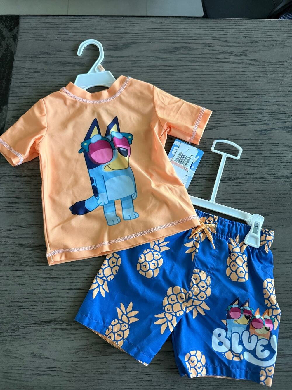 New Boys Bluey 2 piece Swim-2t (Retail $48)